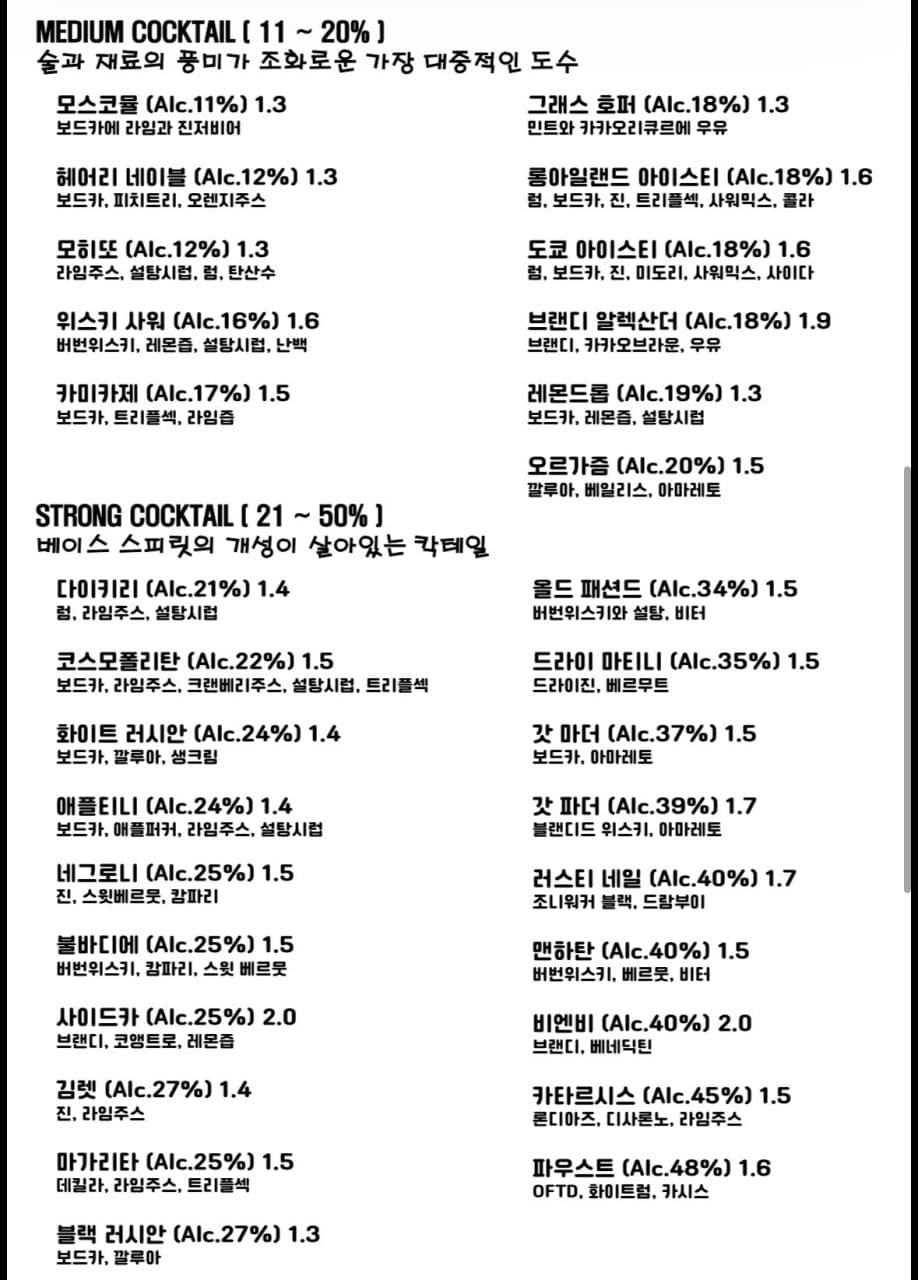 메뉴판 1