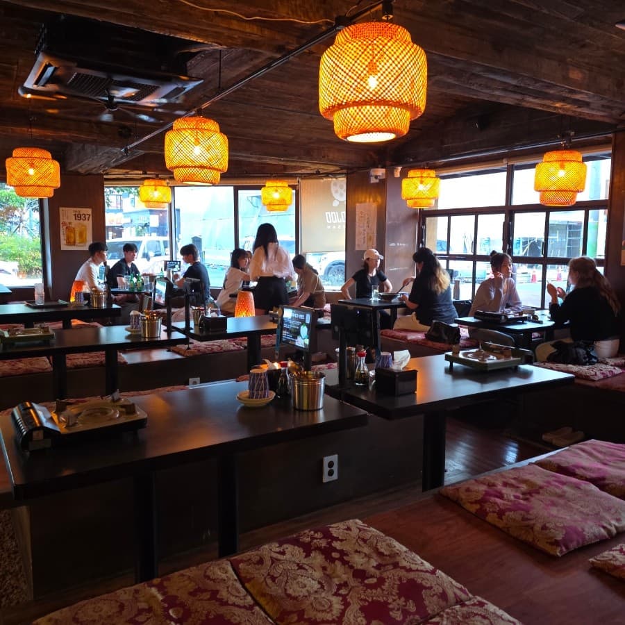 구주 울산삼산점 좌석 배치